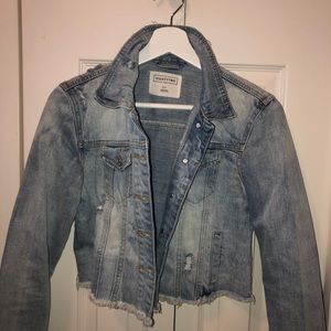 Cropped Jean Jacket
